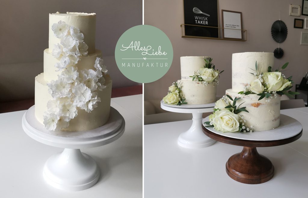 Hochzeitstorte 2-stck. oder 3-stck. – Alles Liebe Manufaktur
